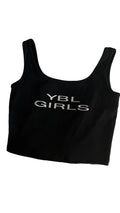 YBL girls crop tank