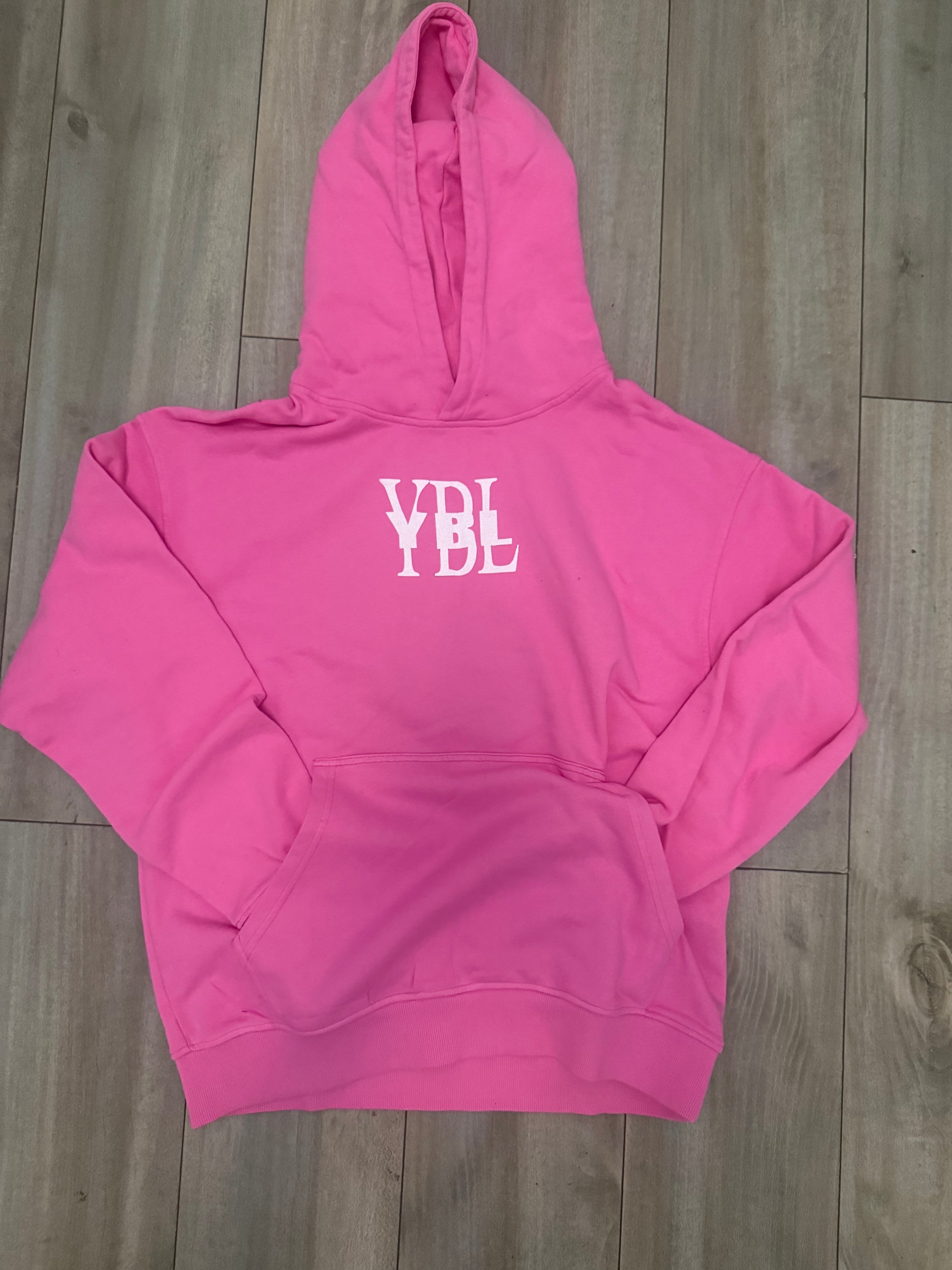 Limited edition YBL  pink oversized hoodie