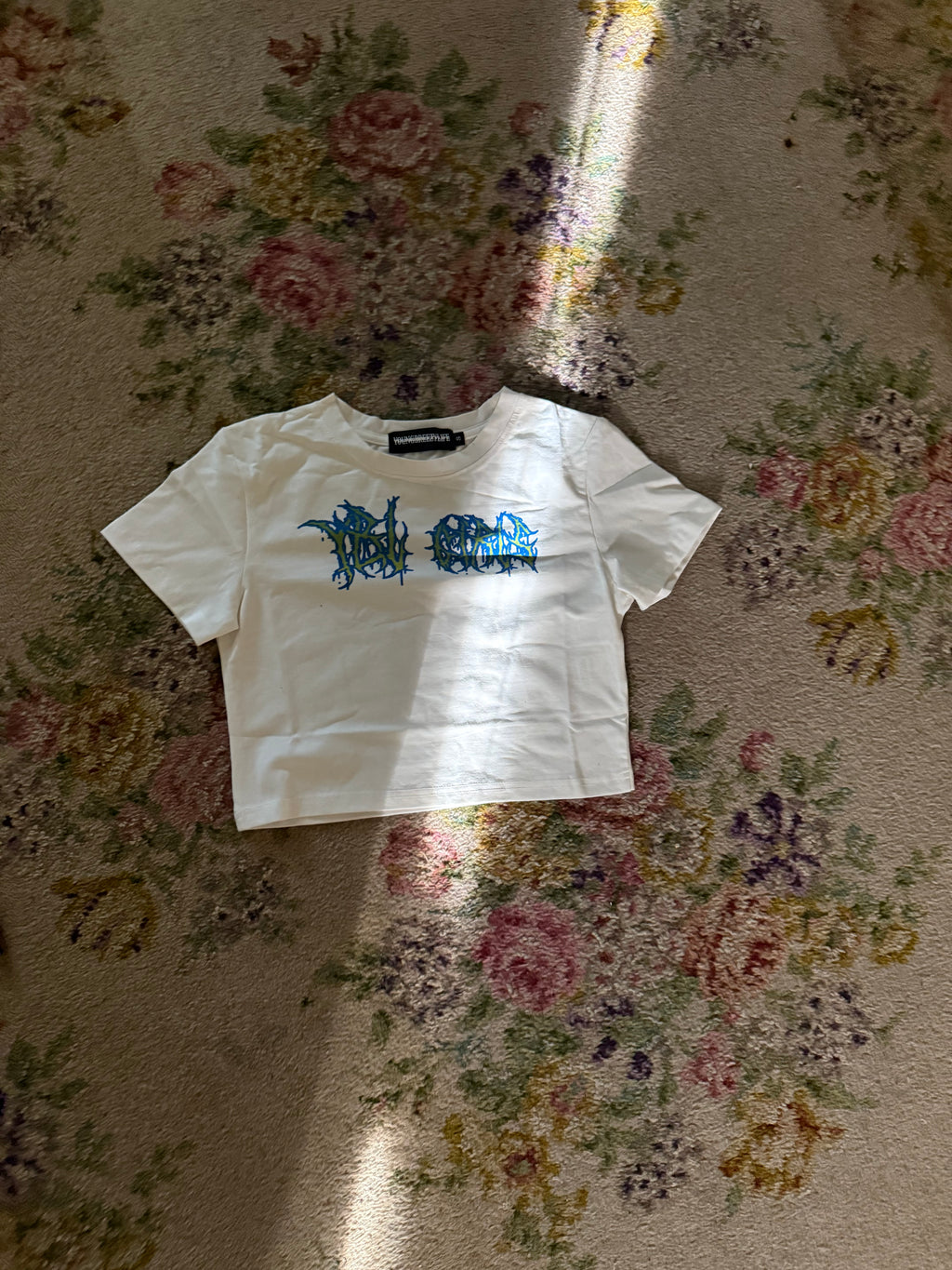 YBL girls  beahawk crop tee