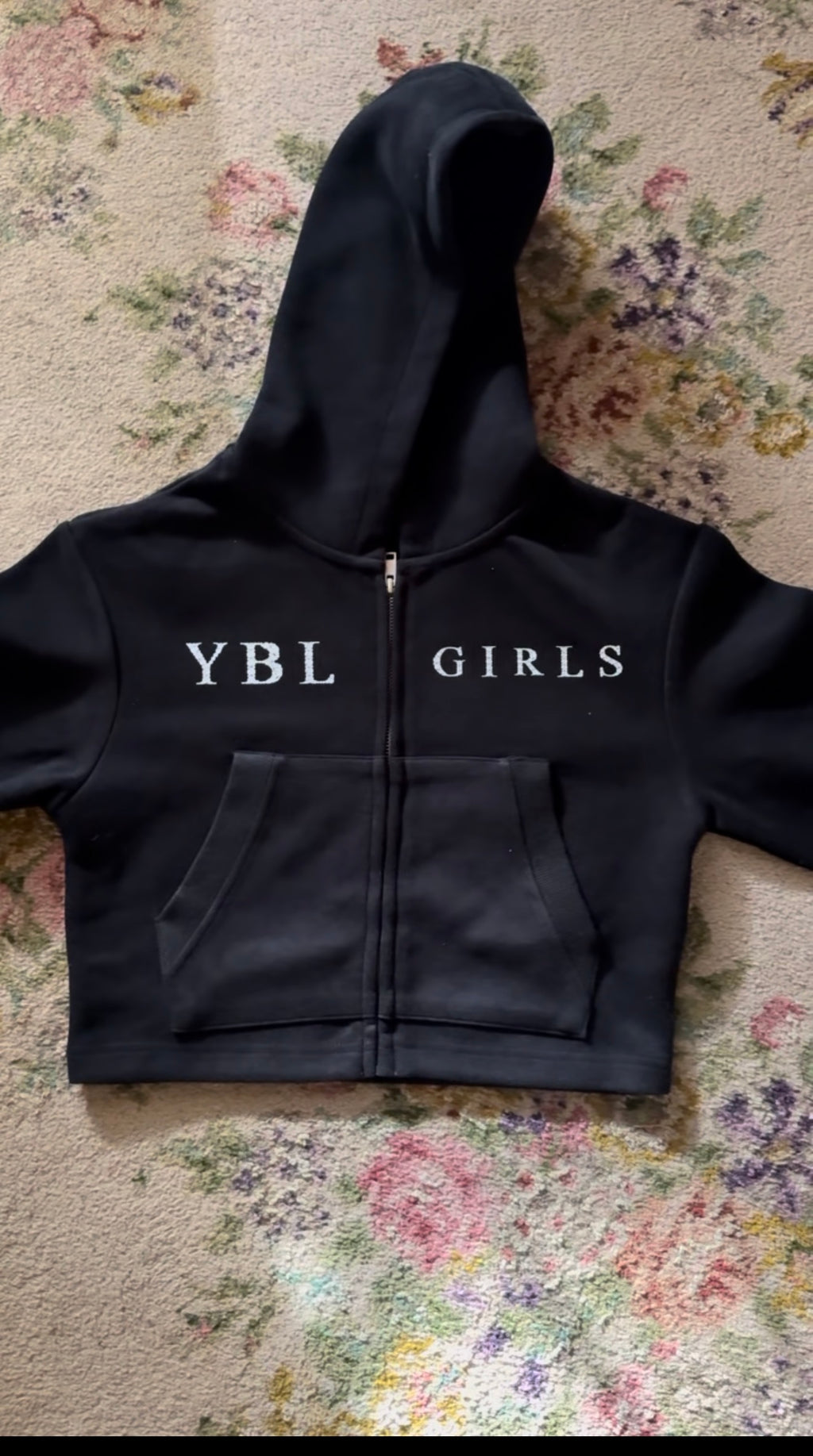 girls cropped jacket