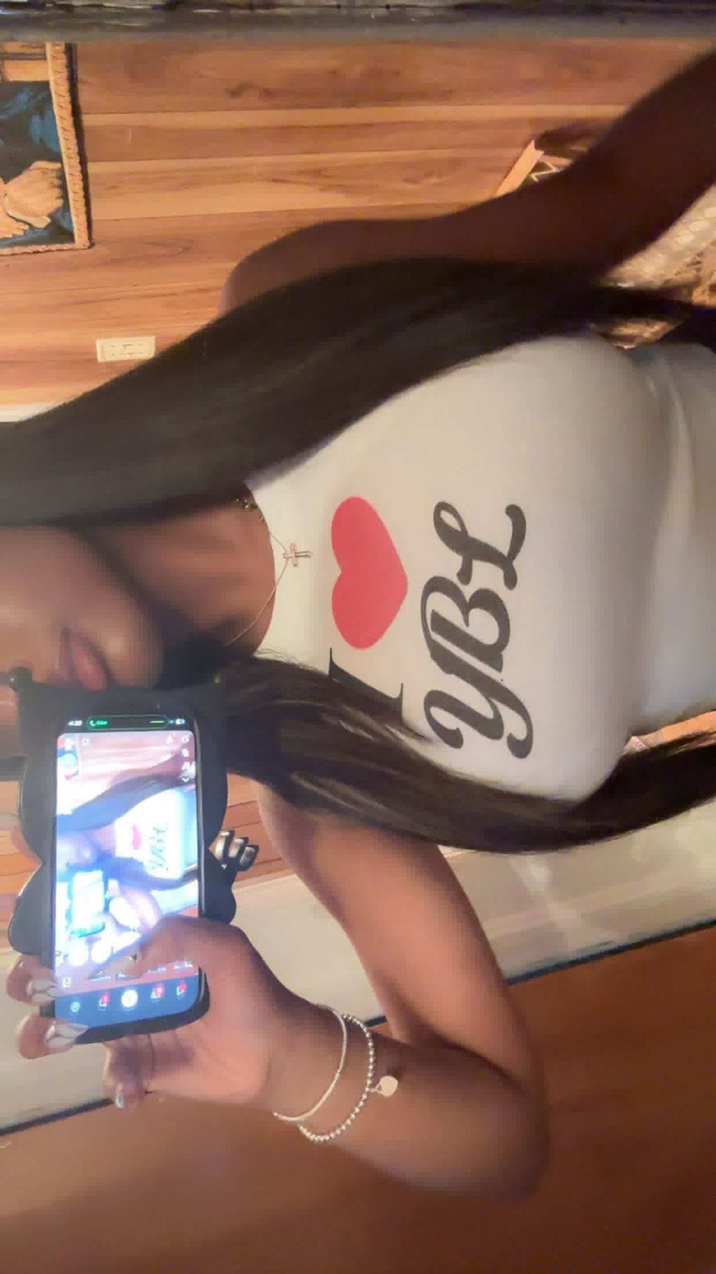 YBL girls   White tank top