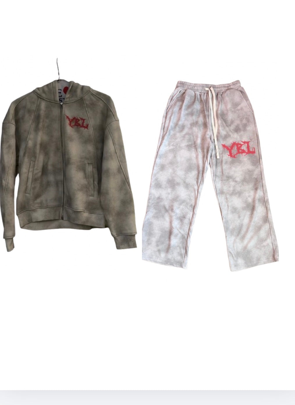 dirty grey washed set