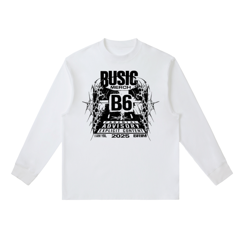Busic crewneck long sleeve shirt