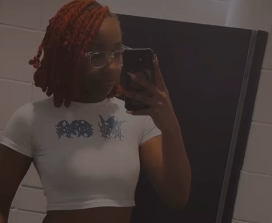 YBL girls  beahawk crop tee