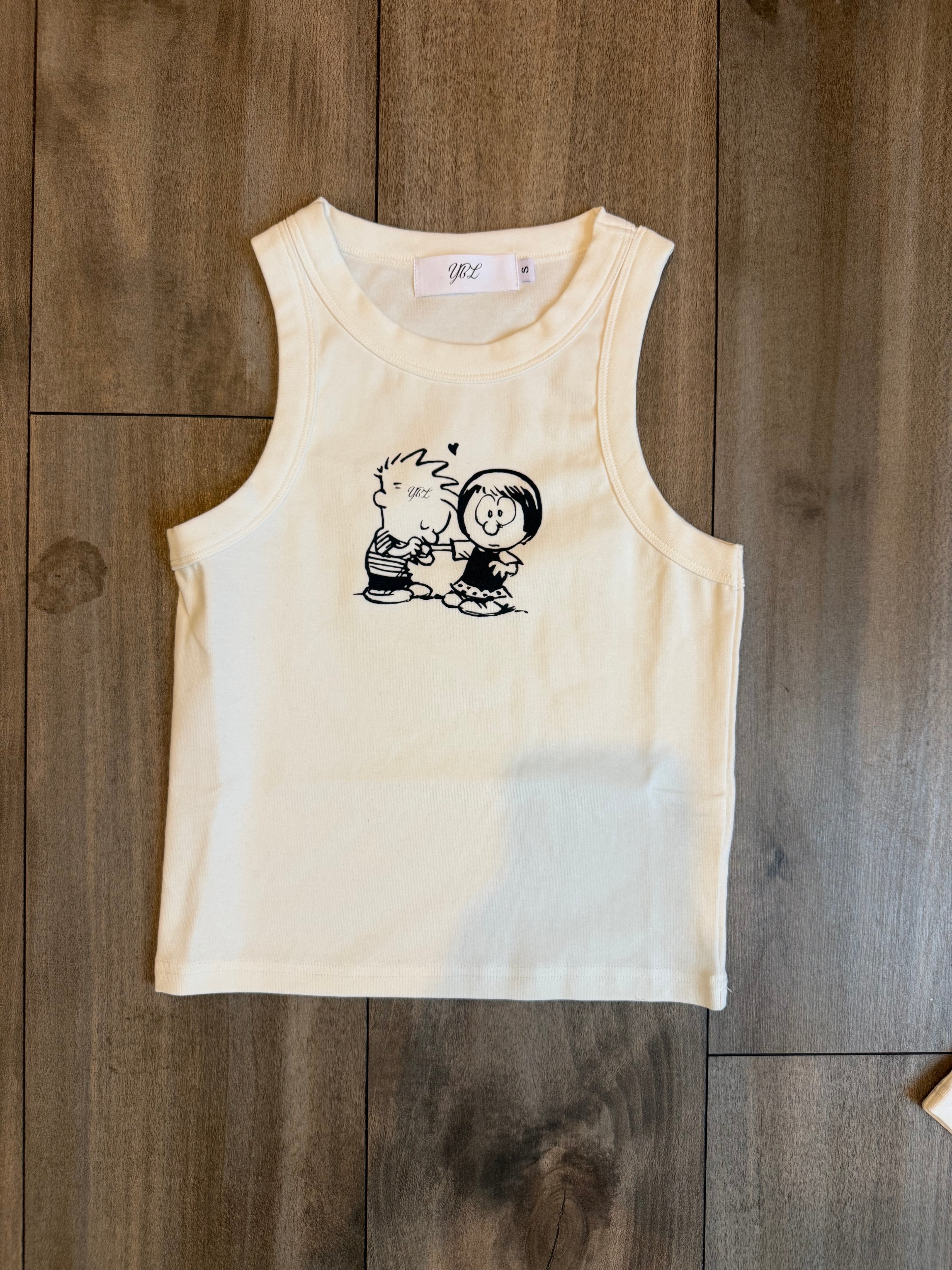 YBL girls sweat heart tank