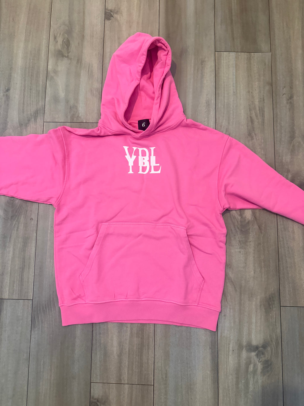Limited edition YBL  pink oversized hoodie