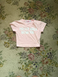 Pretty girls wear YBL washed  crop tee