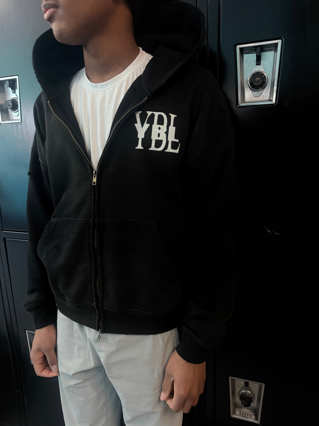 YBL white v2 jacket