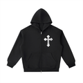 YBL cross hoodie