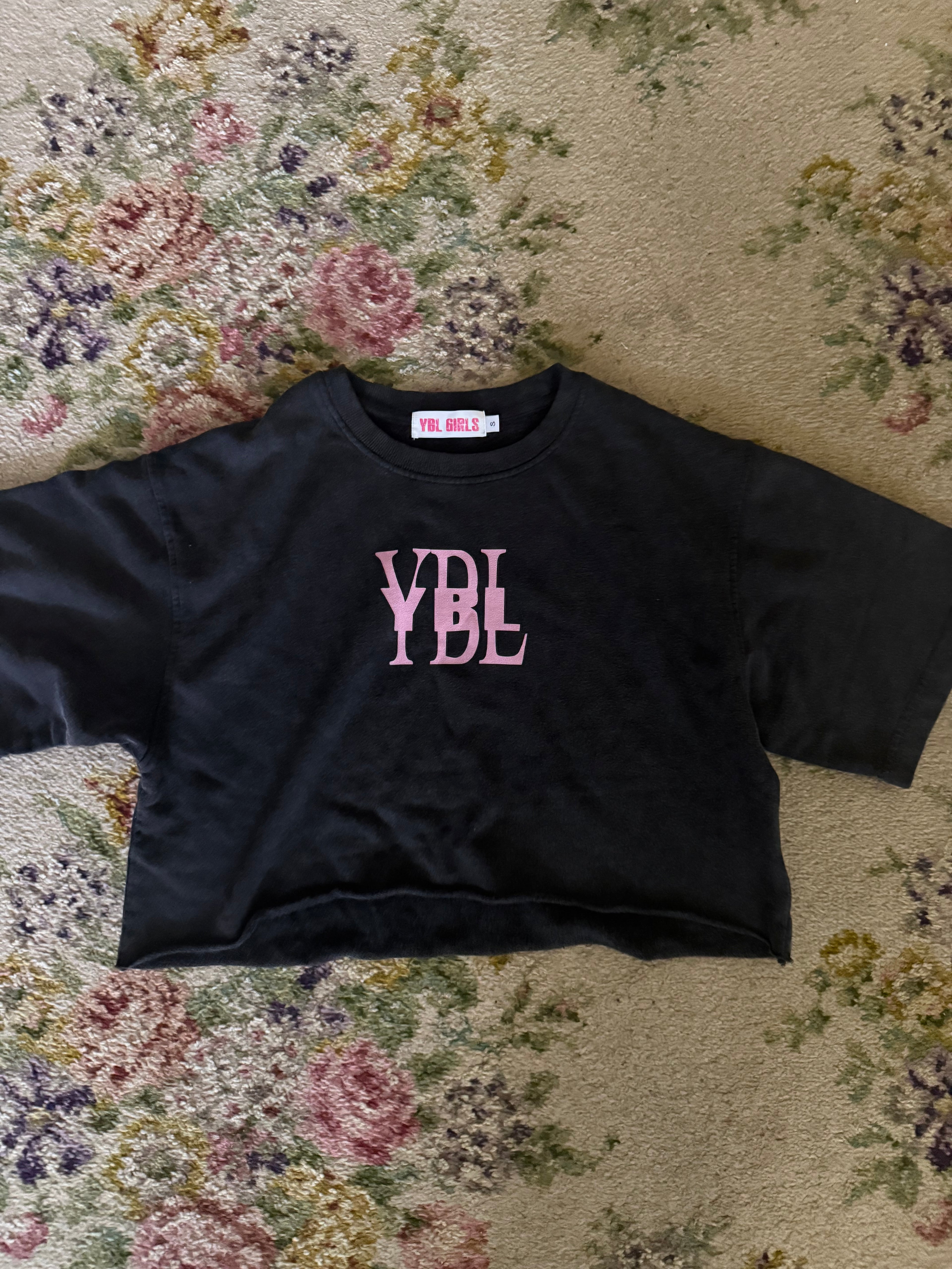 ybl girls  crop top tee