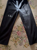 YBL girls  black straight leg   pants