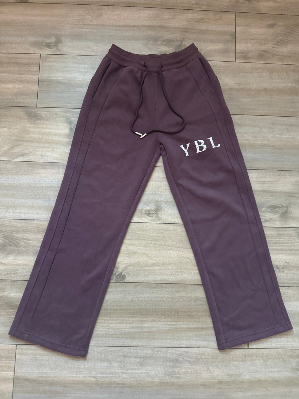YBL girls drak reddish straight leg pants