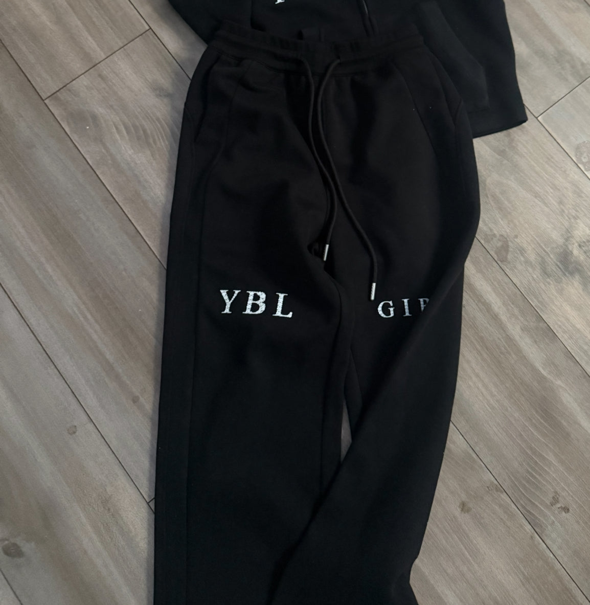 YBL girls  black straight leg   pants