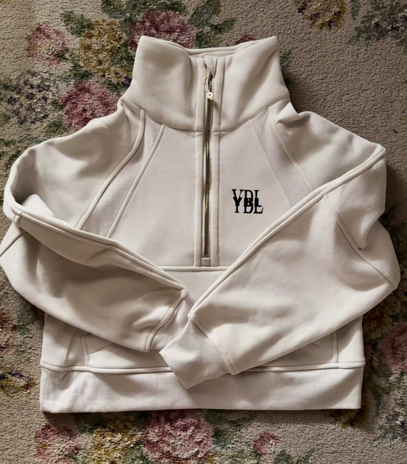 YBL girls half zip