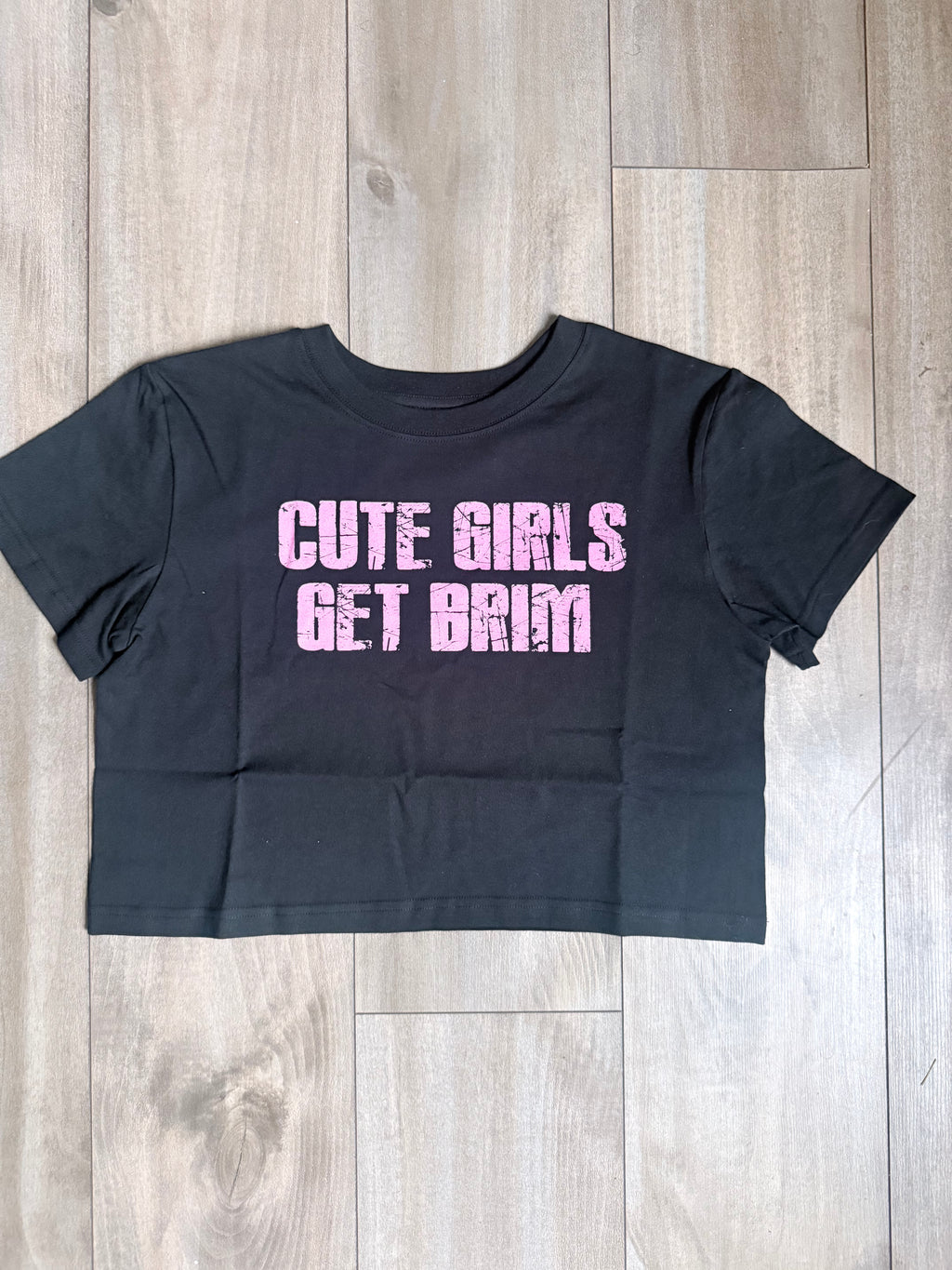 Cute girls get brim tee