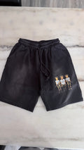 Triple black shorts