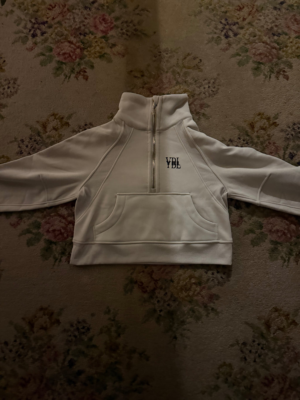 YBL girls half zip