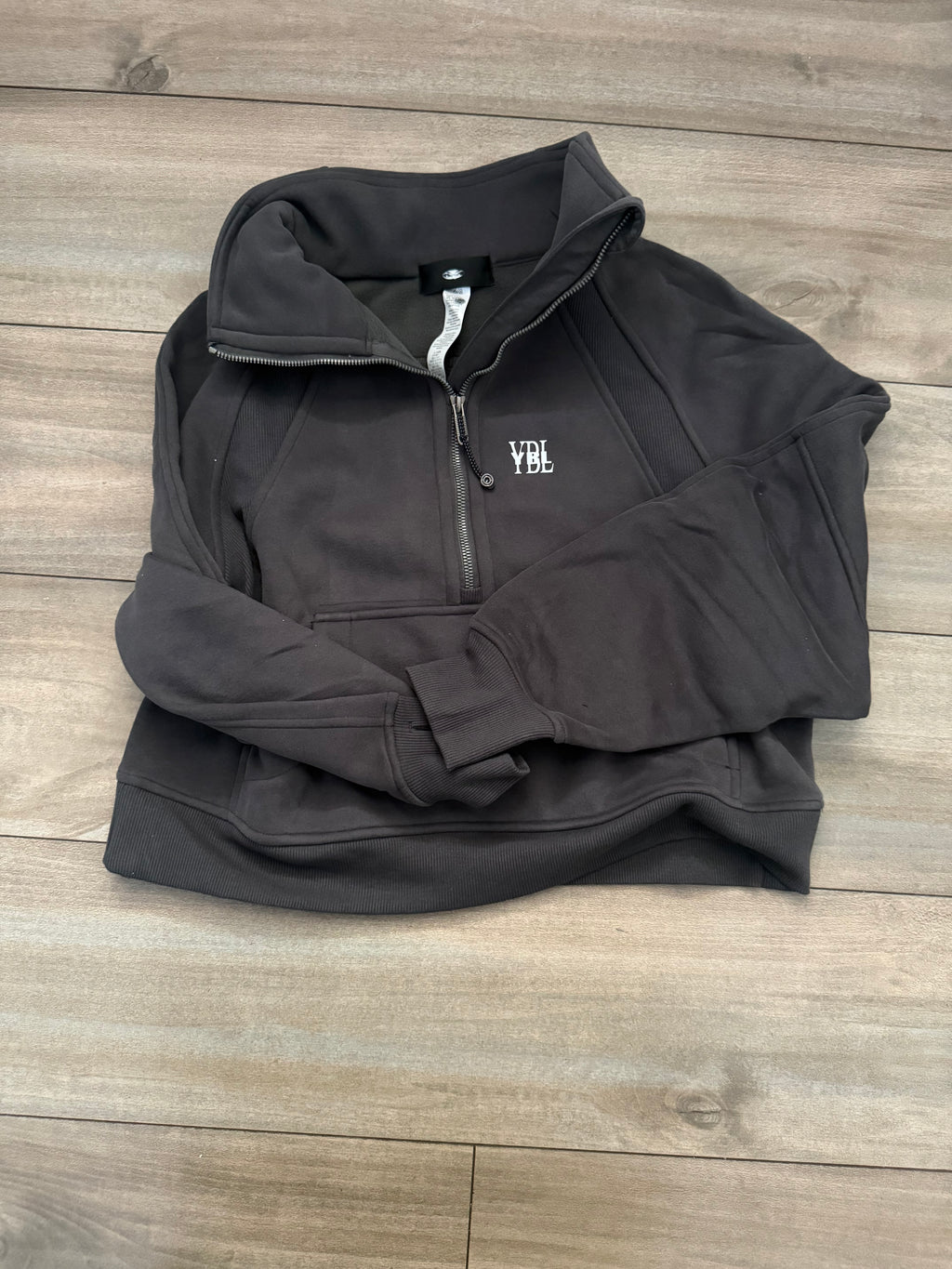 YBL girls half zip
