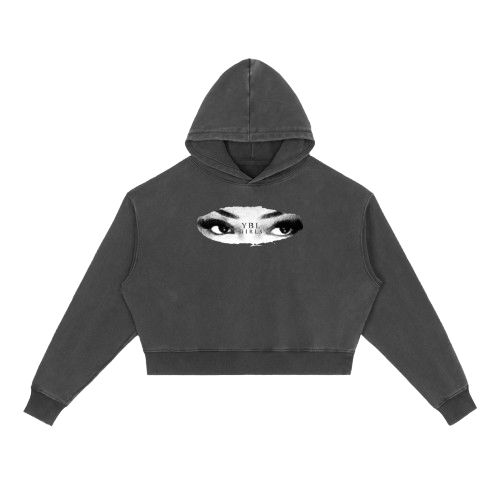 YBL girls  vintage washed heavyweight hoodie