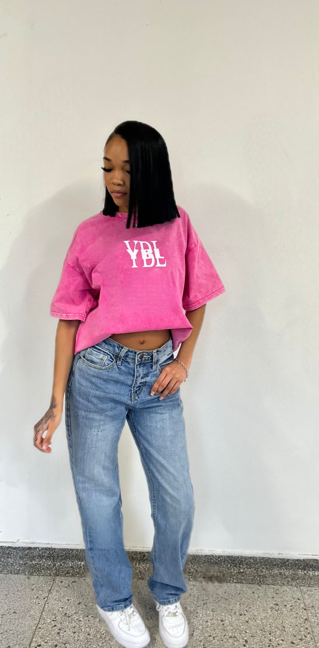 Ybl washed oversized shirt